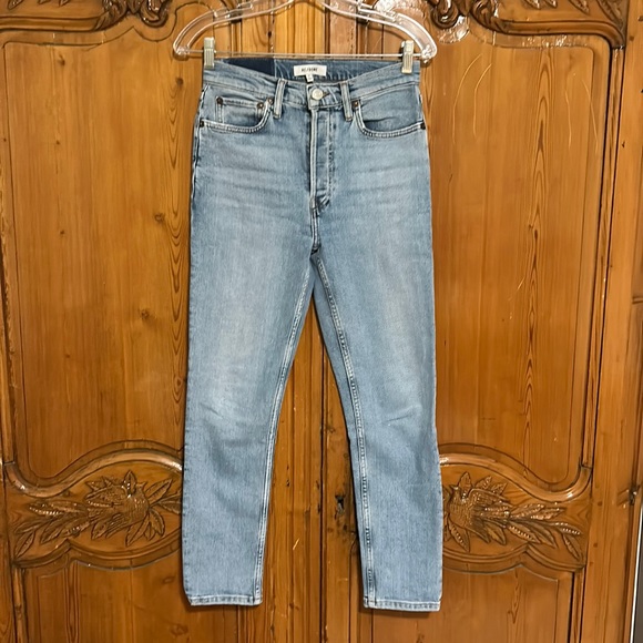 RE/DONE Light Wash Skinny Jeans - Picture 2 of 10